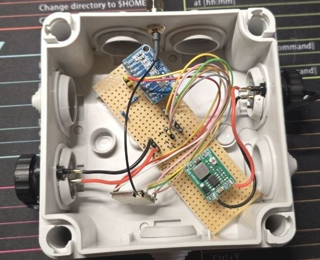 Füllstand Sensor-Node Hardware